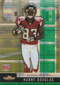 2008 Finest - Green Refractors/Xfractors #135 Harry Douglas Front