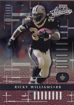 2001 Playoff Absolute Memorabilia #56 Ricky Williams Front