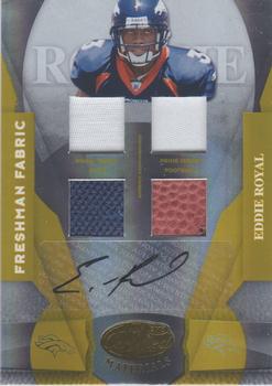 2008 Leaf Certified Materials - Mirror Gold Signatures #227 Eddie Royal Front