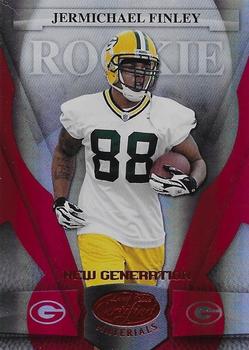 2008 Leaf Certified Materials - Mirror Red #168 Jermichael Finley Front