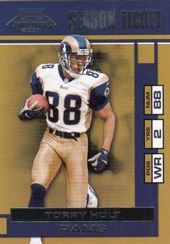 2001 Playoff Contenders #89 Torry Holt Front