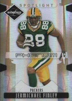 2008 Leaf Limited - Gold Spotlight #245 Jermichael Finley Front