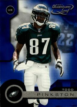 2001 Quantum Leaf #144 Todd Pinkston Front