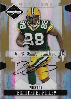 2008 Leaf Limited - Monikers Autographs Gold #245 Jermichael Finley Front