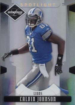 2008 Leaf Limited - Silver Spotlight #35 Calvin Johnson Front