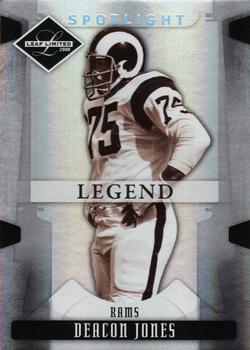 2008 Leaf Limited - Silver Spotlight #124 Deacon Jones Front