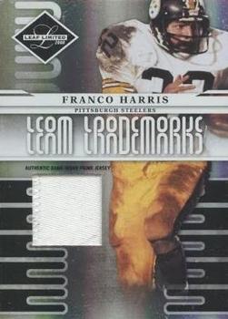 2008 Leaf Limited - Team Trademarks Materials Prime #T-13 Franco Harris Front