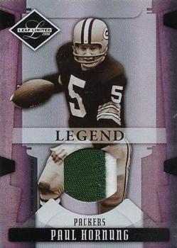 2008 Leaf Limited - Threads Prime #168 Paul Hornung Front