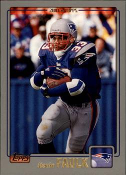 2001 Topps #38 Kevin Faulk Front