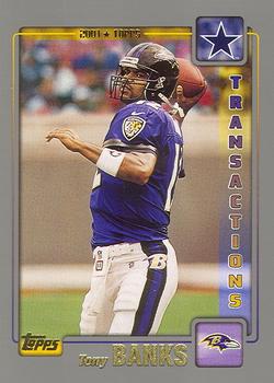 2001 Topps #45 Tony Banks Front