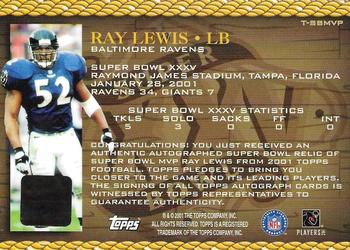 Ray Lewis Gallery  Trading Card Database