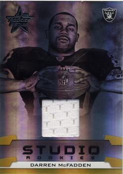 2008 Leaf Rookies & Stars - Studio Rookies Materials #SR-30 Darren McFadden Front