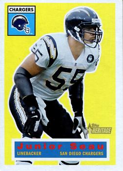 2001 Topps Heritage #4 Junior Seau Front