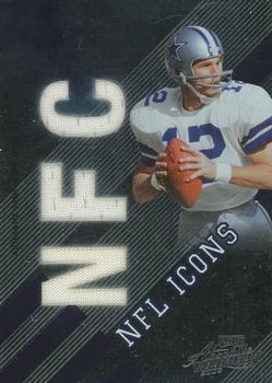 2008 Playoff Absolute Memorabilia - NFL Icons Materials AFC/NFC #NFL-17 Roger Staubach Front
