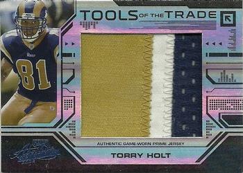 2008 Playoff Absolute Memorabilia - Tools of the Trade Material Oversize Black Spectrum #TOTT 8 Torry Holt Front