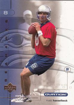 2001 Upper Deck Ovation #81 Matt Hasselbeck Front