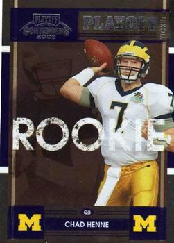 2008 Playoff Contenders - College Rookie Ticket Playoff Ticket #3 Chad Henne Front