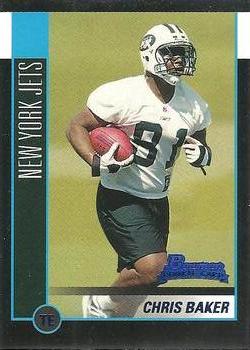 2002 Bowman #235 Chris Baker Front