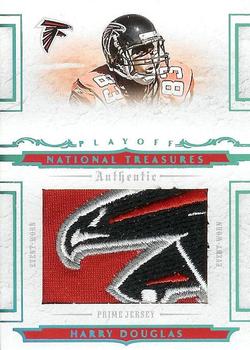 2008 Playoff National Treasures - Rookie Jumbo Material #130 Harry Douglas Front