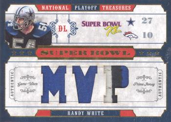 2008 Playoff National Treasures - Super Bowl Material MVP #6 Randy White Front