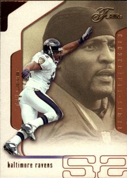 2002 Flair #4 Ray Lewis Front