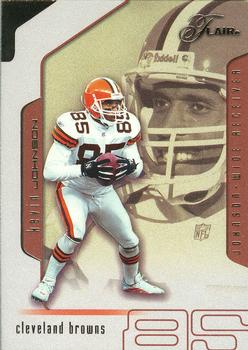 2002 Flair #74 Kevin Johnson Front