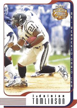 2002 Fleer Focus Jersey Edition #53 LaDainian Tomlinson Front