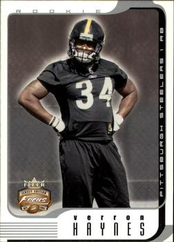 2002 Fleer Focus Jersey Edition #156 Verron Haynes Front