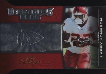 2008 Playoff Prestige - Prestigious Pros Red #PPR-9 Larry Johnson Front