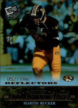 2008 Press Pass - Reflectors Gold #83 Martin Rucker Front