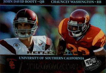 2008 Press Pass - Reflectors Gold #95 John David Booty / Chauncey Washington Front