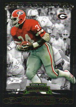 2008 Press Pass Legends - Gold #62 Herschel Walker Front