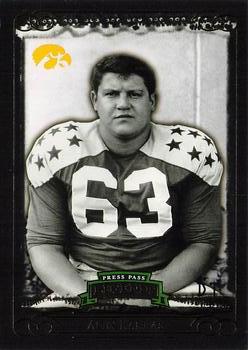 2008 Press Pass Legends - Gold #63 Alex Karras Front