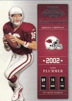2002 Playoff Contenders #88 Jake Plummer Front