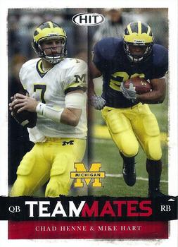 2008 SAGE HIT - Glossy #56 Chad Henne / Mike Hart Front