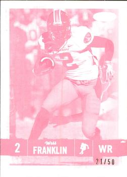 2008 SAGE HIT - Make Ready Magenta #2 Will Franklin Front