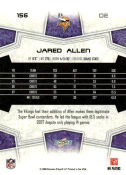 2008 Score - Updates #156 Jared Allen Back