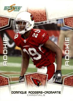 2008 Score - Updates #343 Dominique Rodgers-Cromartie Front