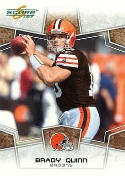 2008 Score - Glossy #68 Brady Quinn Front