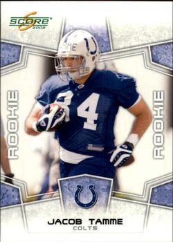 2008 Score - Glossy #404 Jacob Tamme Front