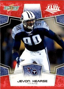 2008 Score - Super Bowl XLIII #313 Jevon Kearse Front