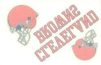 2008 Score - Donruss Team Logo Decals #NNO Cleveland Browns Front