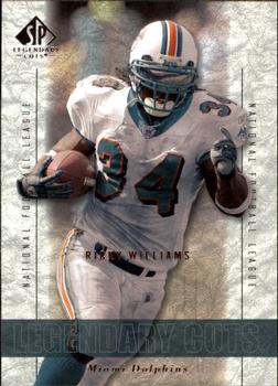 2002 SP Legendary Cuts #7 Ricky Williams Front