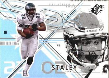 2002 SPx #53 Duce Staley Front