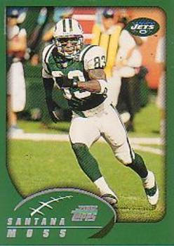 2002 Topps #278 Santana Moss Front