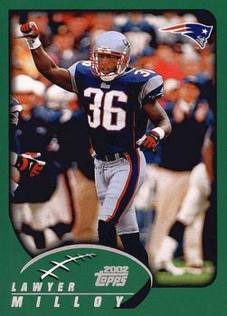 2002 Topps #204 Lawyer Milloy Front