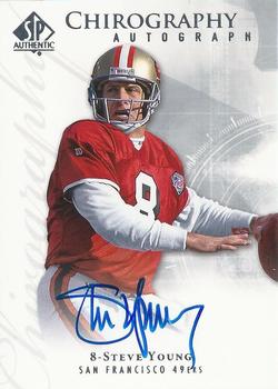 2008 SP Authentic - Chirography #CH-SY Steve Young Front