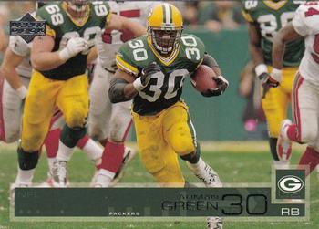 2002 Upper Deck #64 Ahman Green Front