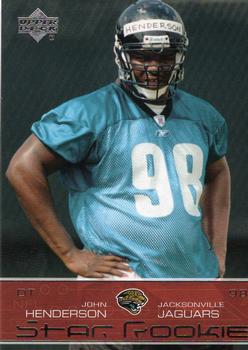 2002 Upper Deck #261 John Henderson Front