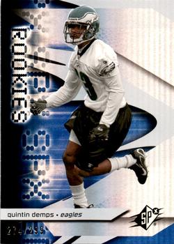 2008 SPx - Silver Holofoil Rookies #138 Quintin Demps Front